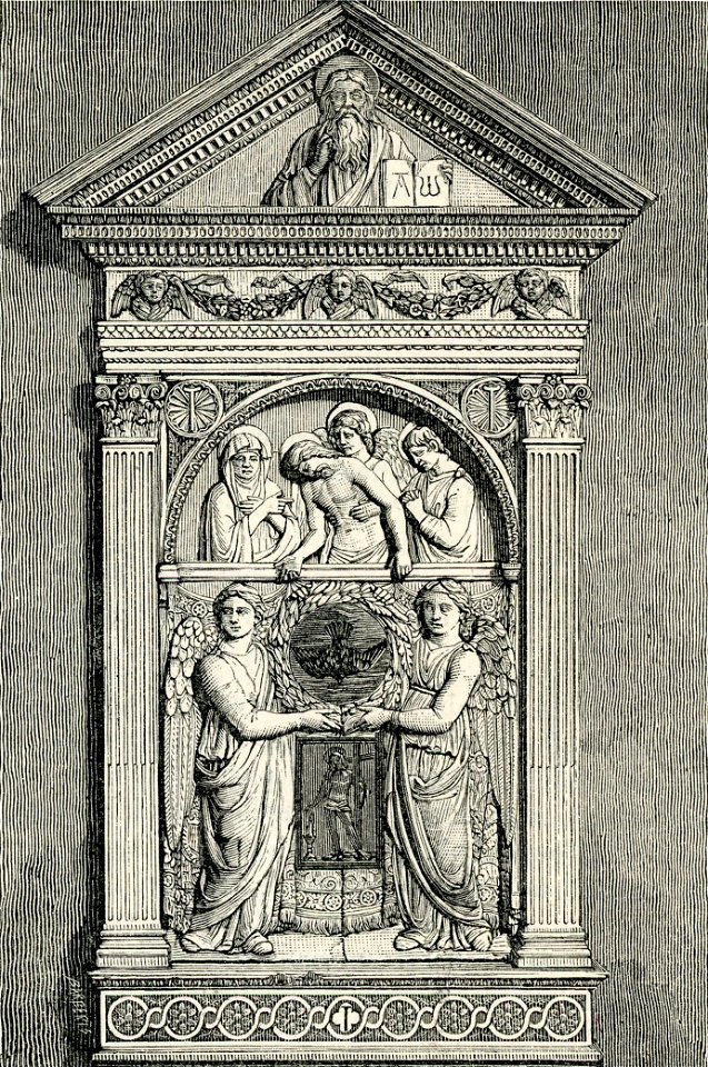 Peretola tabernacolo in marmo nella chiesa di Santa Maria