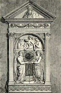 Peretola tabernacolo in marmo nella chiesa di Santa Maria