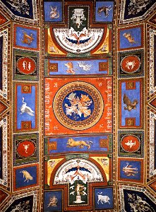 Perino Del Vaga - Ceiling decoration - WGA17198. Free illustration for personal and commercial use.