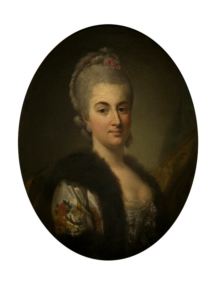 Per Krafft - Portrait of Konstancja Poniatowska née Czartoryska - MNK II-a-356 - National Museum Kraków