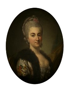 Per Krafft - Portrait of Konstancja Poniatowska née Czartoryska - MNK II-a-356 - National Museum Kraków