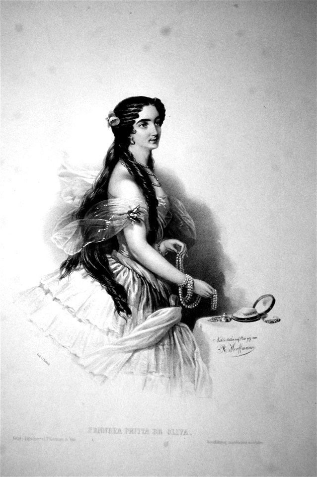 Pepita de Oliva Litho