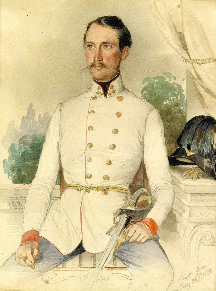 Pensionierter Rittmeister A 1852