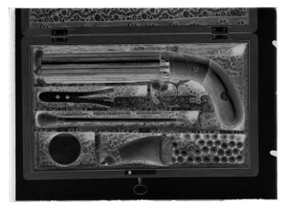 Pepperboxrevolver - Livrustkammaren - 69698-negative