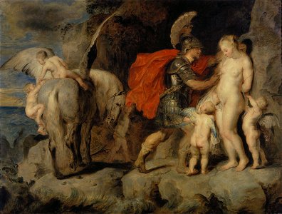 Perseus bevrijdt Andromeda - de Jans