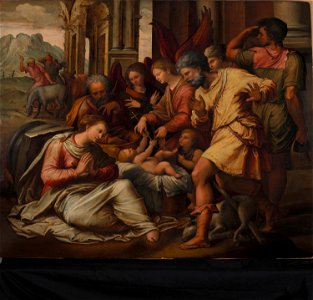 Perino del Vaga (Pietro Buonaccorsi) - Adoration of the Shepherds - 2017-22 - Princeton University Art Museum