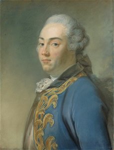 Portrait of Jacob van Kretschmar by Jean-Baptiste Perronneau, 1754