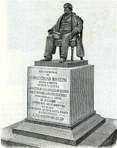 Pesaro monumento a Gioacchino Rossini