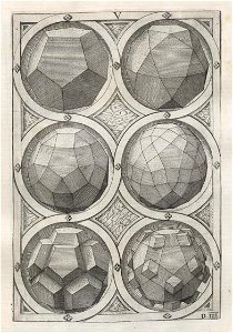 Perspectiva Corporum Regularium 27. Free illustration for personal and commercial use.