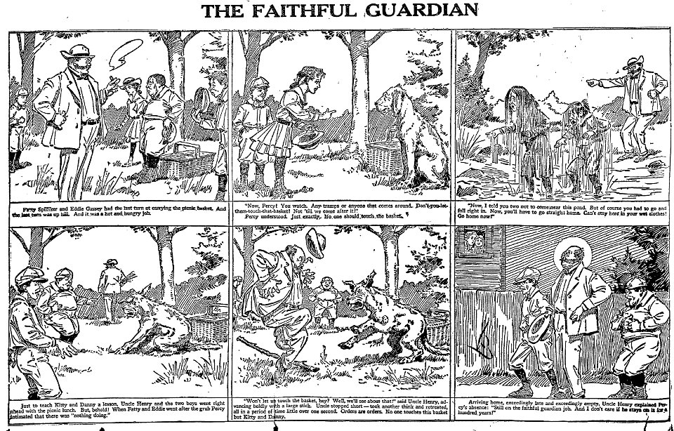 Percy and the Hoobley Family - The Faithful Guardian