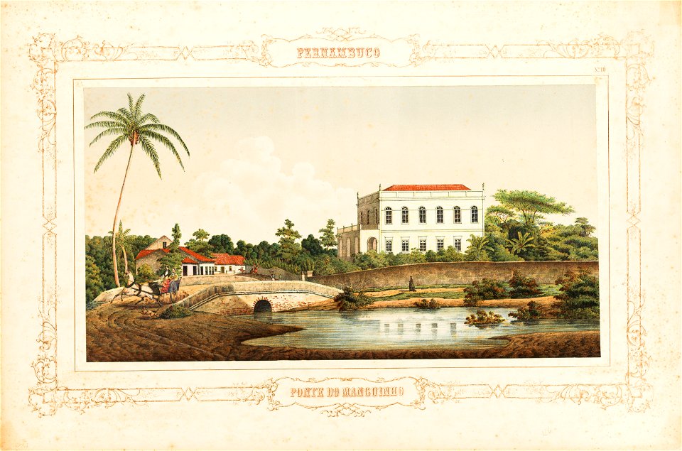 Pernambuco Nº. 10 Ponte do Manguinho, da Coleção Brasiliana Iconográfica