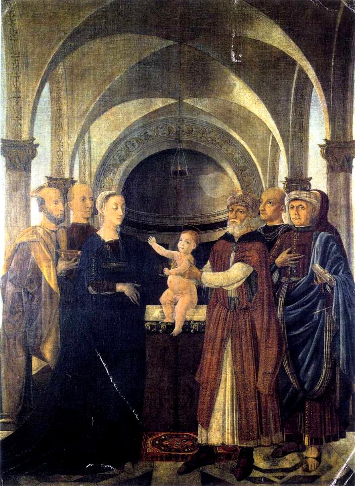 Perugino - Presentazione di Gesù al Tempio, Collezione privata, Roma