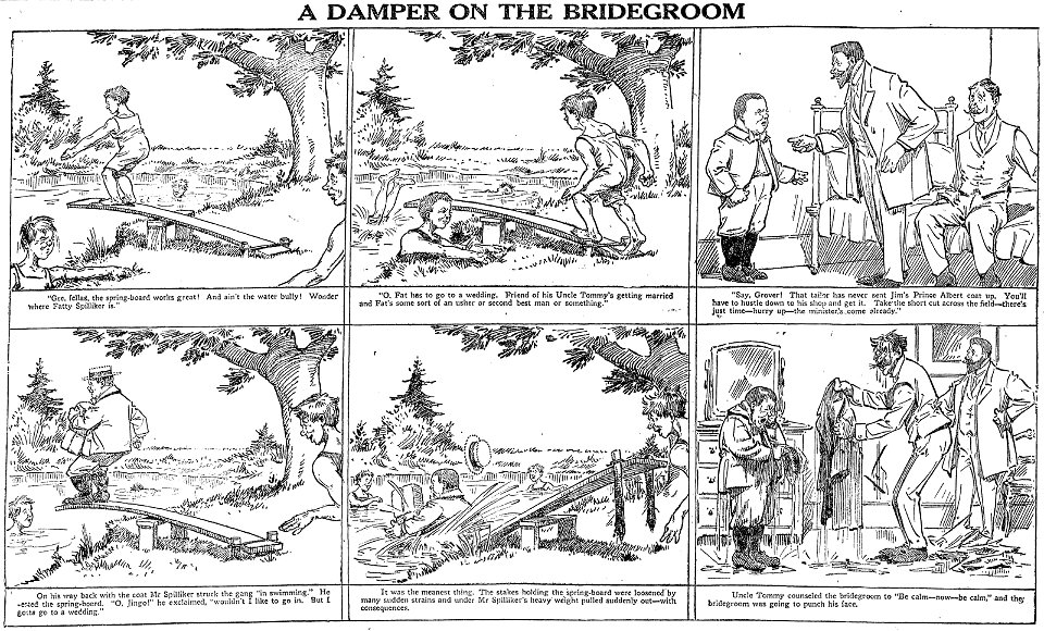 Percy and the Hoobley Family - A Damper on the Bridegroom