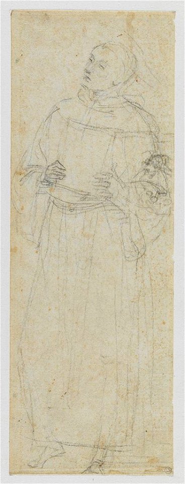 Perugino - Moine debout, 1281-01-copie