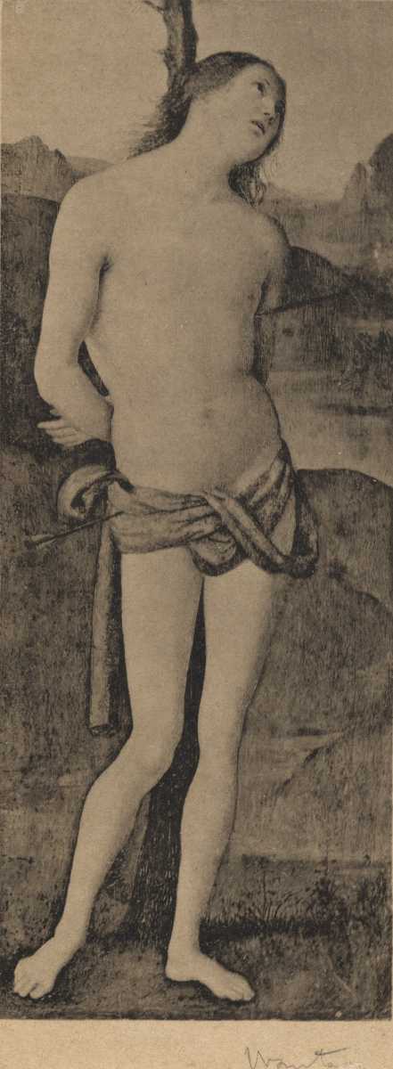Perugino - San Sebastiano, Asta Christie's
