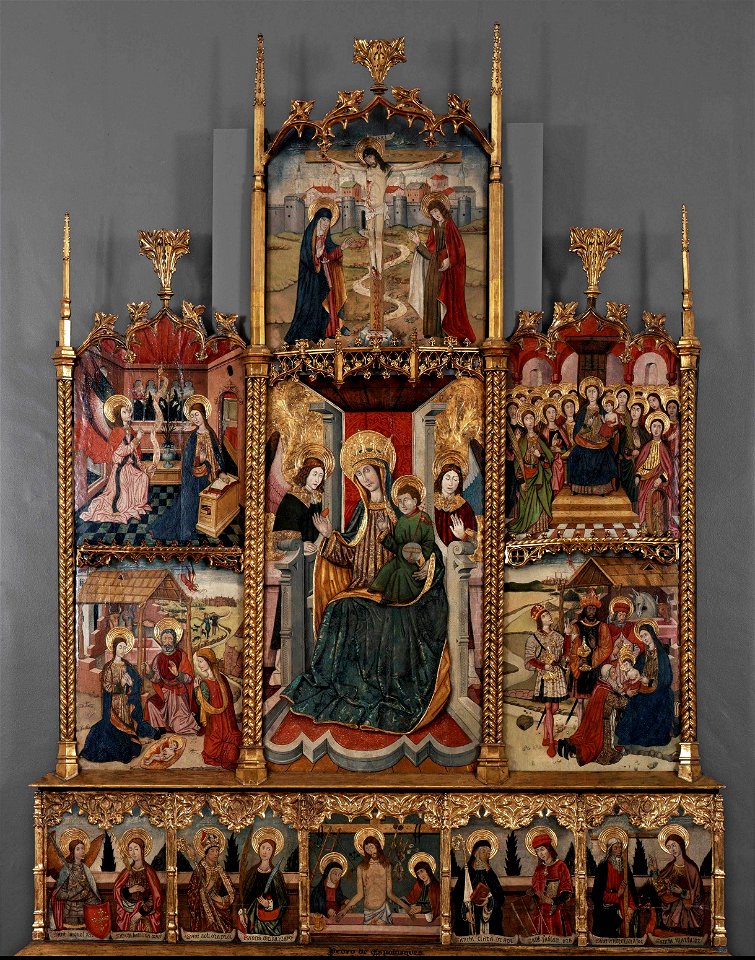 Pere Espallargues - Retablo de La Encarnación