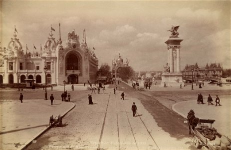 Perspective du Quai d'Orsay, prise à la hauteur du Pont Alexandre III