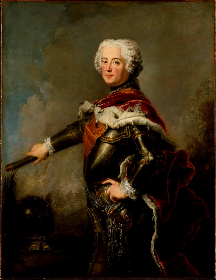 Fredrik II, 1712-1786, kung av Preussen (Antoine Pesne) - Nationalmuseum - 15767