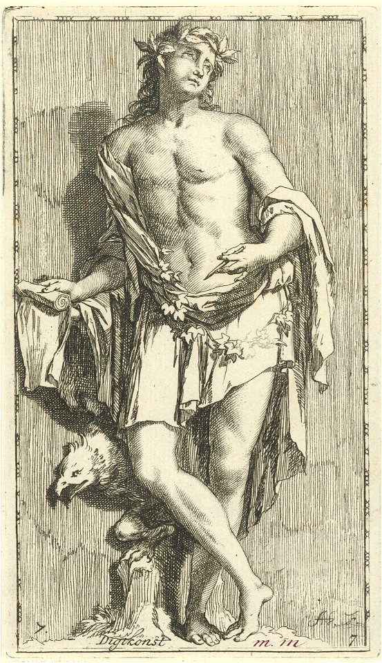 Personificatie van de dichtkunst