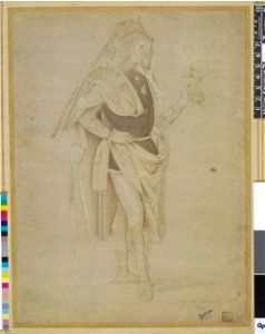 Perugino - After - A youthful king in an Epiphany, after Perugino, Pp,1.62