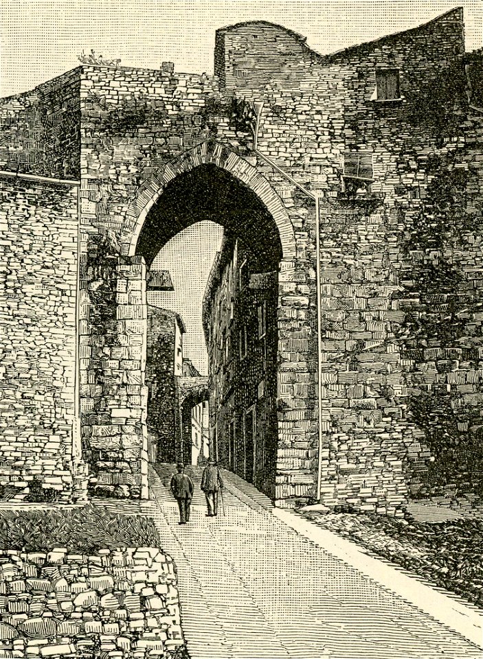 Perugia arco di Porta Susanna