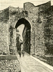 Perugia arco di Porta Susanna