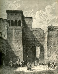 Perugia Porta Urbica etrusca o Arco di Augusto