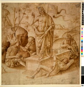 Perugino - CircleSchool of - The Resurrection, 1895,0915.605