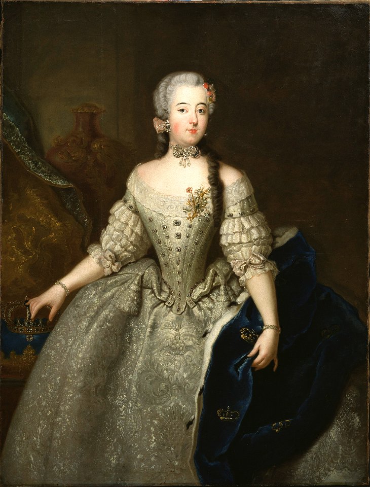Lovisa Ulrika (Antoine Pesne) - Nationalmuseum - 39316