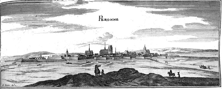Peronne par J Peeters 1565 Zeiller 14376
