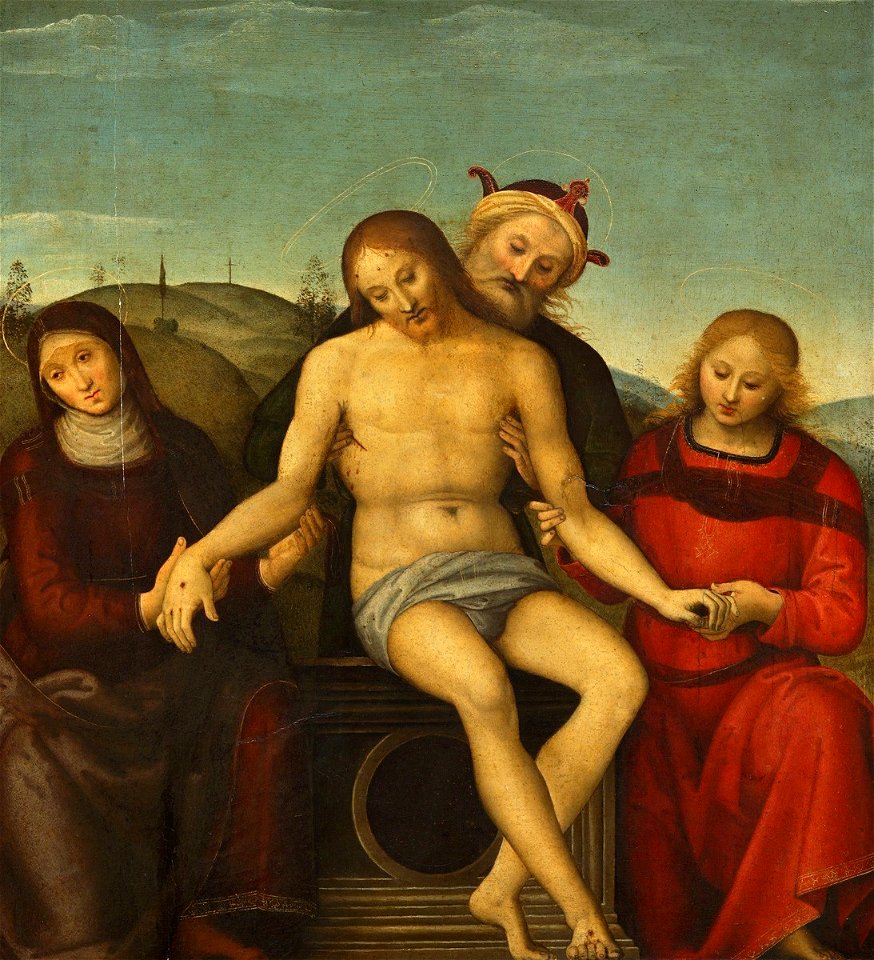 Perugino workshop - Pieta. 1497, Ж-184