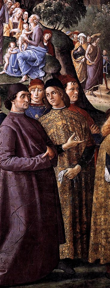 Perugino, battesimo di cristo 03