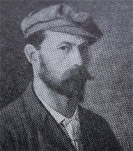 Peter Adolf Persson självporträtt