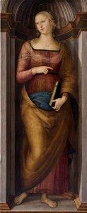 Piedro Perugino - Santa Margherita di Antiochia (1505-07). Free illustration for personal and commercial use.