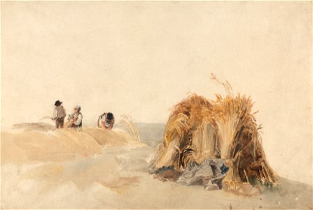 Peter DeWint - The Cornfield - Google Art Project