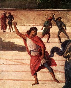 Perugino, consegna delle chiavi 08