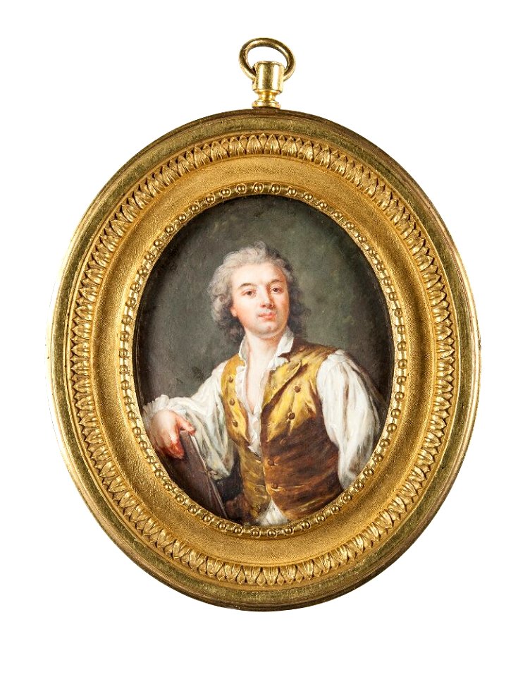 Peter Adolf Hall - Augustin Pajou, Sculptor - NMB 629 - Nationalmuseum