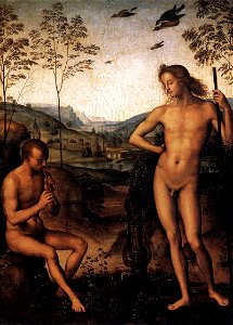 Perugino, apollo e dafni (o marsia)