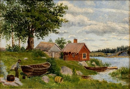 Persson Ekan målas