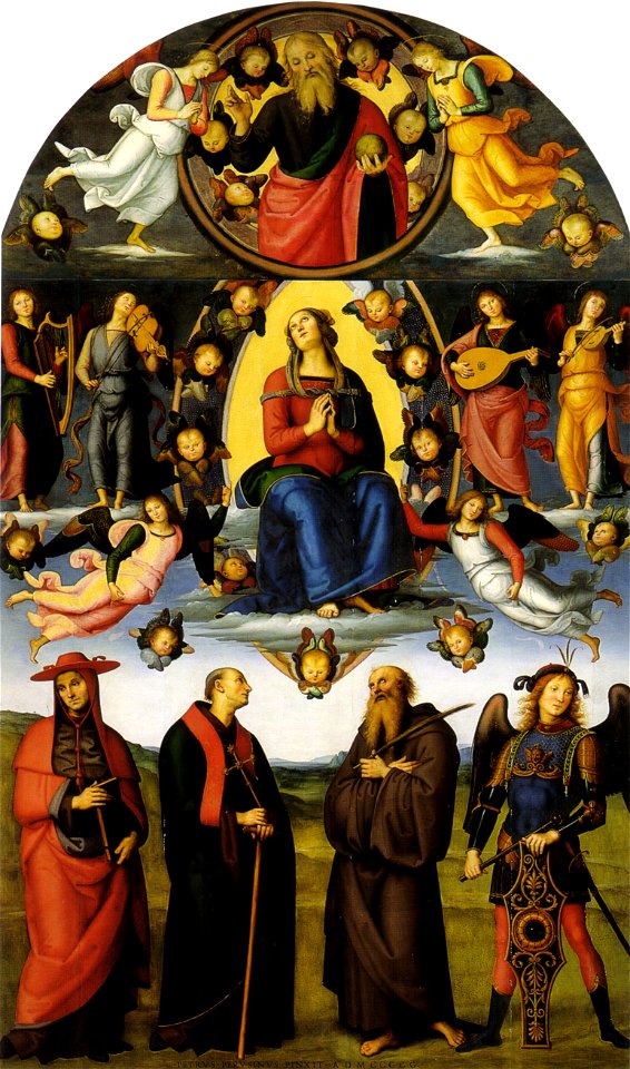Perugino, pala di vallombrosa