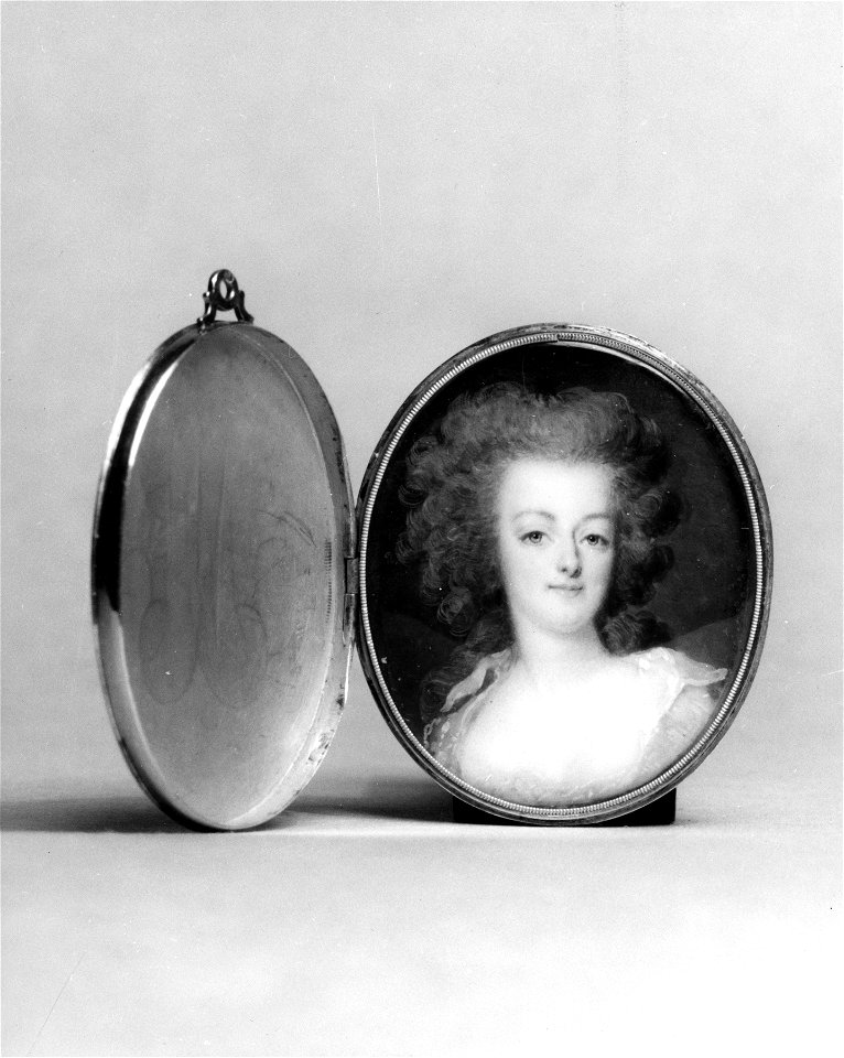 Peter Adolf Hall - Portrait of Queen Marie Antoinette - Walters 38615