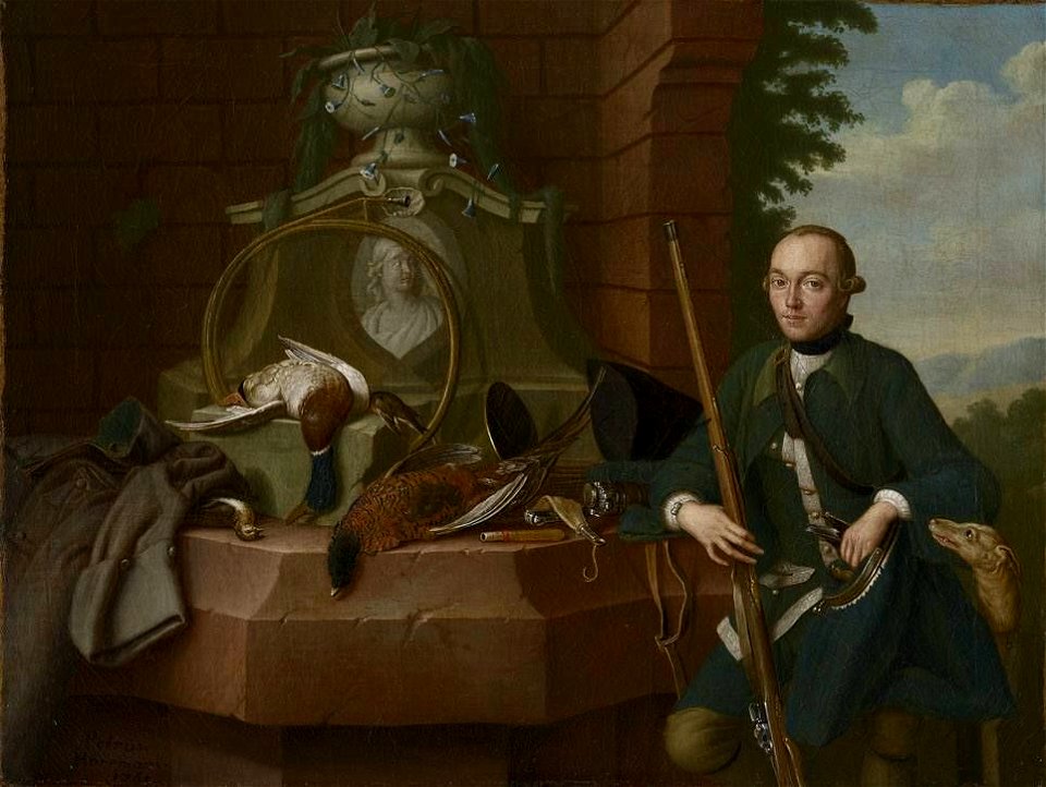 Peter Jacob Horemans - Jagdstillleben mit Jäger - 2993 - Bavarian State Painting Collections