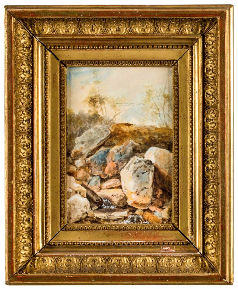 Peter Adolf Hall - Stony Area from Spa - NMB 2270 - Nationalmuseum