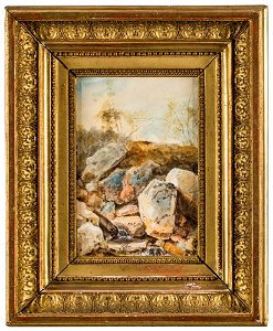 Peter Adolf Hall - Stony Area from Spa - NMB 2270 - Nationalmuseum