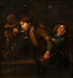 Peter Cramer - Drengene om vællingen - KMSsp857 - Statens Museum for Kunst