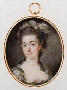 Peter Adolf Hall - Portrait of a young lady - S 420 - Finnish National Gallery