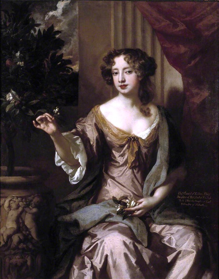 Peter Lely (1618-1680) - Elizabeth, Countess of Kildare - T00070 - Tate