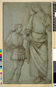 Perugino - After - Tobias and the angel, after Perugino, 1860,0616.139