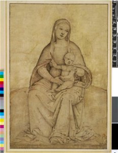 Perugino - CircleSchool of - The Virgin and Child, 1860,0616.119