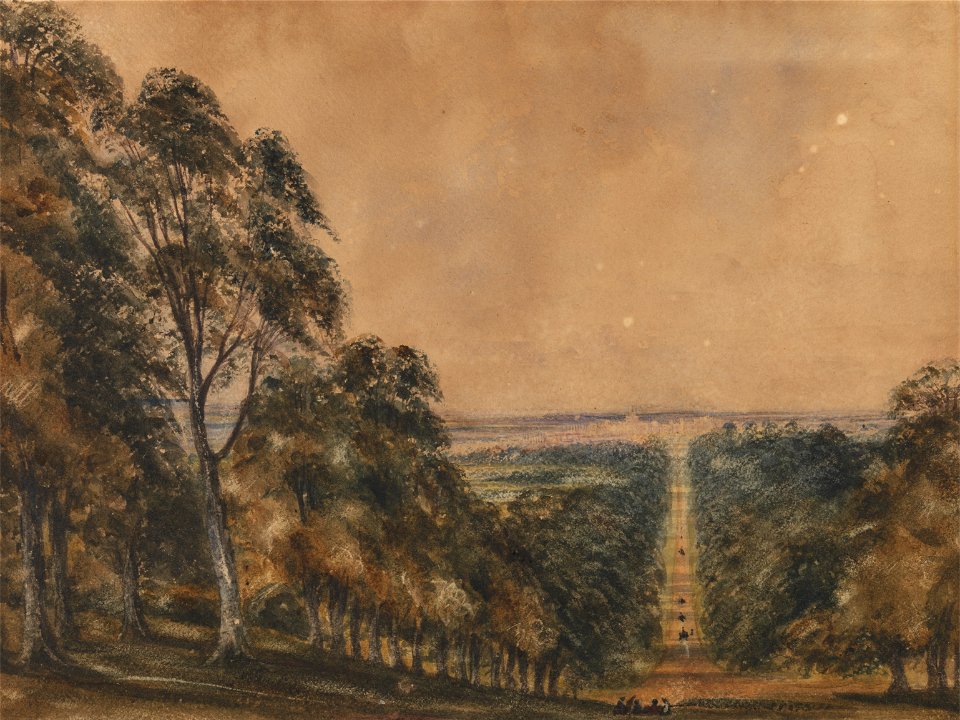 Peter DeWint - The Long Walk, Windsor - Google Art Project